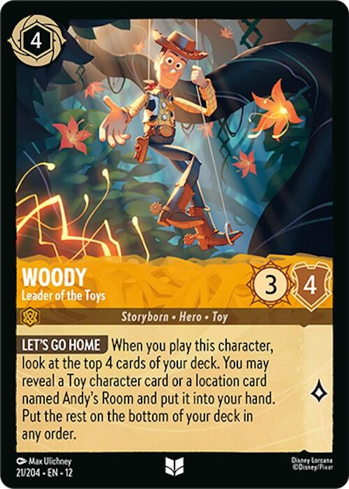 Image for Woody - Leader of the Toys (21/204) (Wilds Unknown) - Disney Lorcana