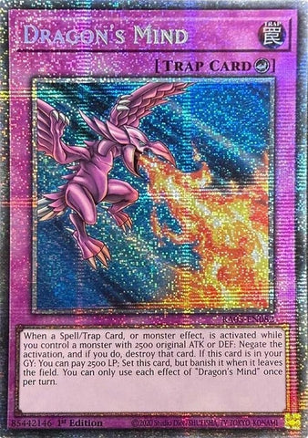Image for Dragon's Mind (Starlight Rare) (RA05-EN082) (Rarity Collection 5) - YuGiOh