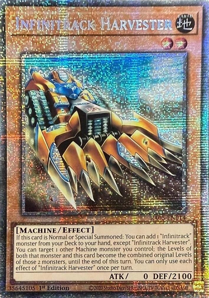 Image for Infinitrack Harvester (Starlight Rare) (RA05-EN014) (Rarity Collection 5) - YuGiOh