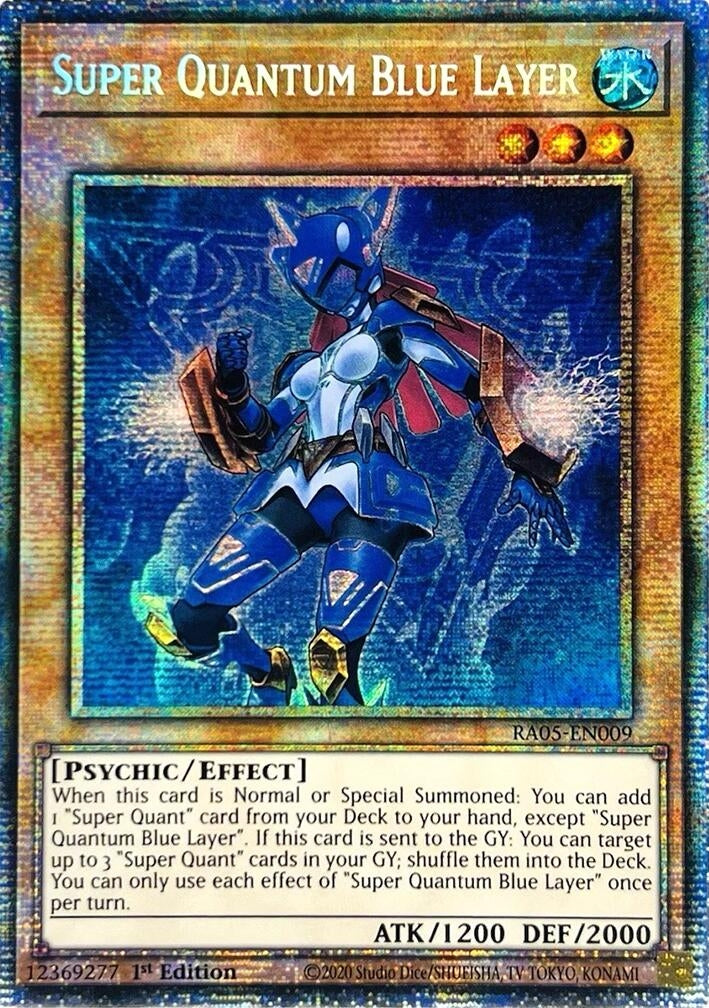 Image for Super Quantum Blue Layer (Starlight Rare) (RA05-EN009) (Rarity Collection 5) - YuGiOh