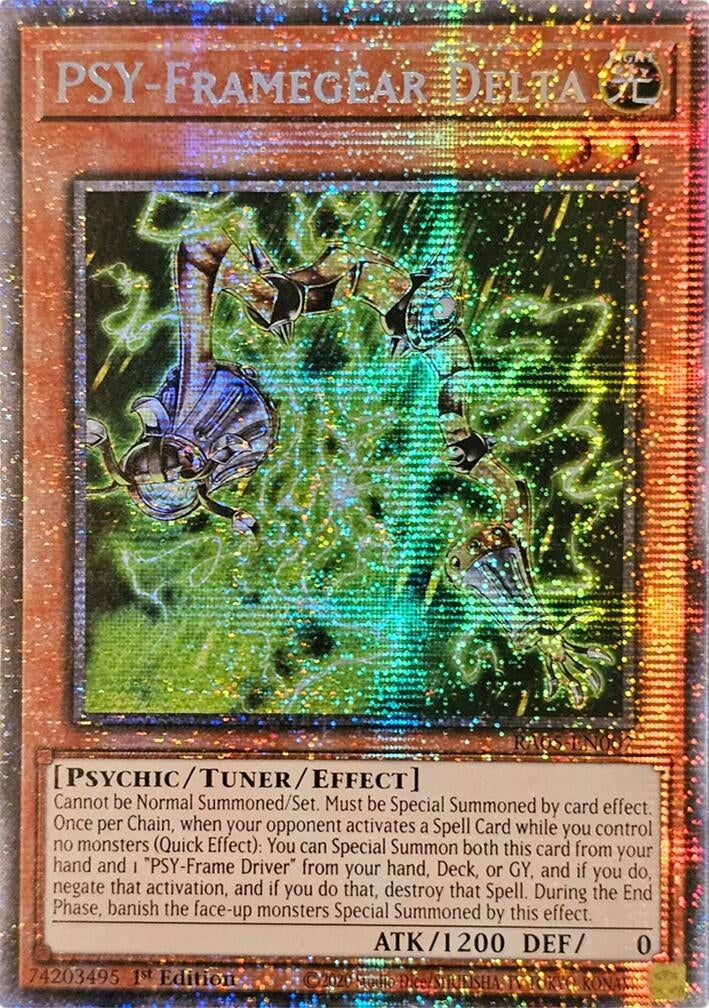 Image for PSY-Framegear Delta (Starlight Rare) (RA05-EN007) (Rarity Collection 5) - YuGiOh