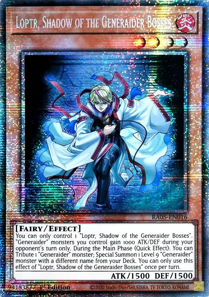 Image for Loptr, Shadow of the Generaider Bosses (Starlight Rare) (RA05-EN016) (Rarity Collection 5) - YuGiOh