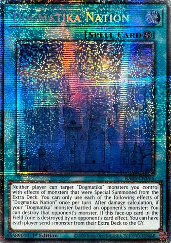 Image for Dogmatika Nation (Starlight Rare) (RA05-EN066) (Rarity Collection 5) - YuGiOh