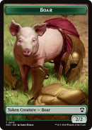 Image for Boar // Fractal (0005) Double-Sided Token (15 // 5) (Secrets of Strixhaven) - Magic: The Gathering