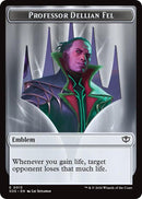Image for Professor Dellian Fel  // Pest (0008) Double-Sided Token (13 // 8) (Secrets of Strixhaven) - Magic: The Gathering