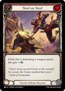 Image for Steel on Steel (Red) (MPW096) (Mastery Pack Warrior) - Flesh and Blood TCG