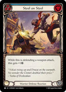 Image for Steel on Steel (Blue) (MPW098) (Mastery Pack Warrior) - Flesh and Blood TCG