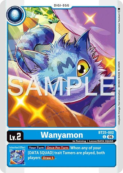 Image for Wanyamon (BT25-002 C) (Dual Revolution) - Digimon Card Game