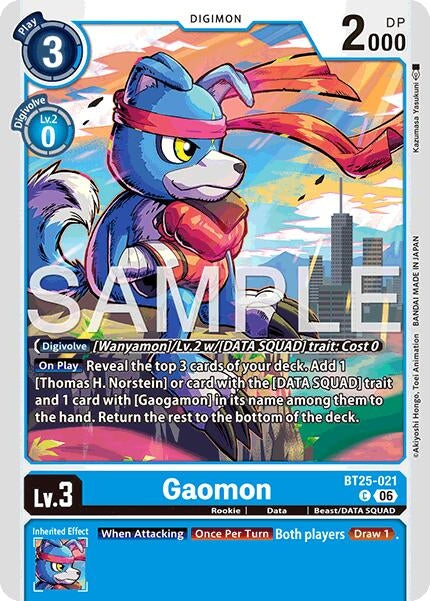 Image for Gaomon (BT25-021 C) (Dual Revolution) - Digimon Card Game
