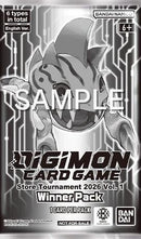 Image for Store Tournament 2026 Vol. 1 Winner Pack - Digimon Card Game