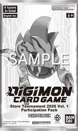 Image for Store Tournament 2026 Vol. 1 Participation Pack - Digimon Card Game