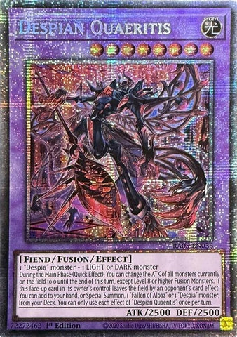 Image for Despian Quaeritis (Starlight Rare) (RA05-EN036) (Rarity Collection 5) - YuGiOh