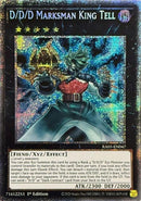 Image for D/D/D Marksman King Tell (Starlight Rare) (RA05-EN047) (Rarity Collection 5) - YuGiOh