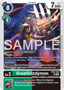 Image for GreatGrizzlymon (BT25-054 R) (Dual Revolution) - Digimon Card Game