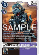 Image for Commandramon (BT25-063 C) (Dual Revolution) - Digimon Card Game