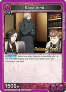 Image for Kaya Irimi (UEPR/TKG-1-035) (UE18BT: Tokyo Ghoul Release Event Cards) - Union Arena