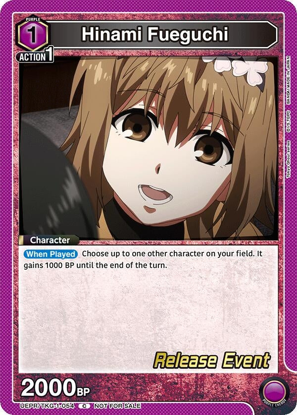 Image for Hinami Fueguchi (054) (UEPR/TKG-1-054) (UE18BT: Tokyo Ghoul Release Event Cards) - Union Arena