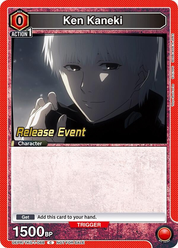 Image for Ken Kaneki (068) (UEPR/TKG-1-068) (UE18BT: Tokyo Ghoul Release Event Cards) - Union Arena