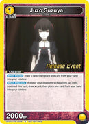 Image for Juzo Suzuya (008) (UEPR/TKG-1-008) (UE18BT: Tokyo Ghoul Release Event Cards) - Union Arena