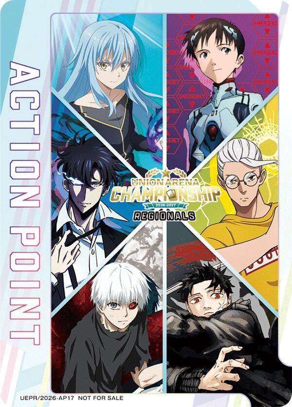 Image for Action Point Card (AP17) (Regionals 26-27) (UEPR/2026-AP17) (Union Arena Promotion Cards) - Union Arena