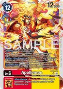 Image for Apollomon (BT25-018 SR) (Dual Revolution) - Digimon Card Game