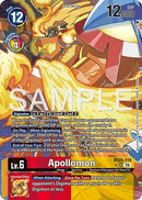 Image for Apollomon (Alternate Art) (BT25-018 SR) (Dual Revolution) - Digimon Card Game