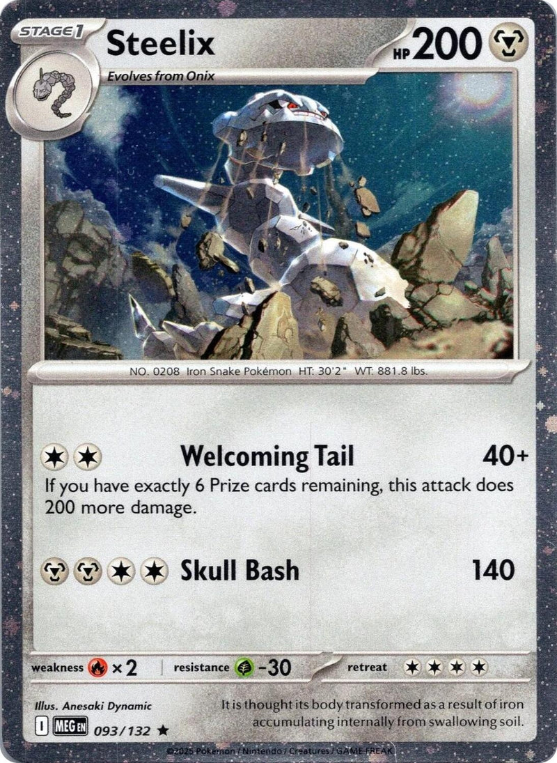 Image for Steelix - 093/132 (Cosmos Holo) (093/132) (Miscellaneous Cards & Products) - Pokemon