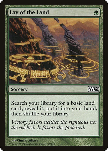Lay of the Land (183) (Magic 2014 (M14))