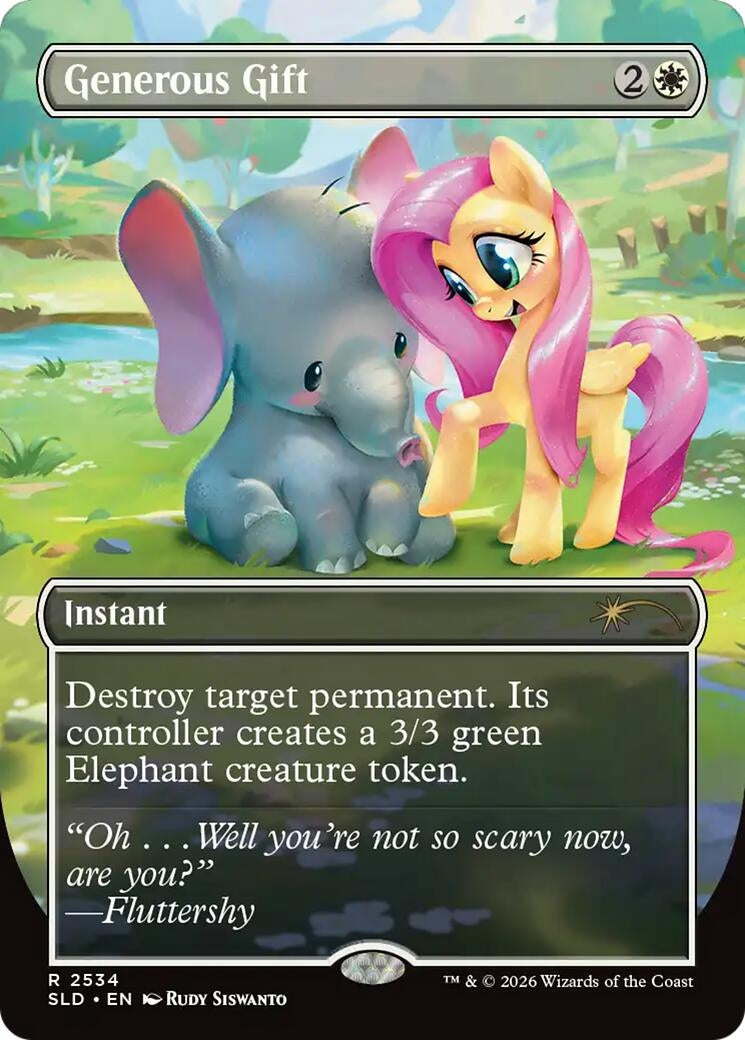 Image for Generous Gift (2534) (2534) (Secret Lair Drop Series) - Magic: The Gathering