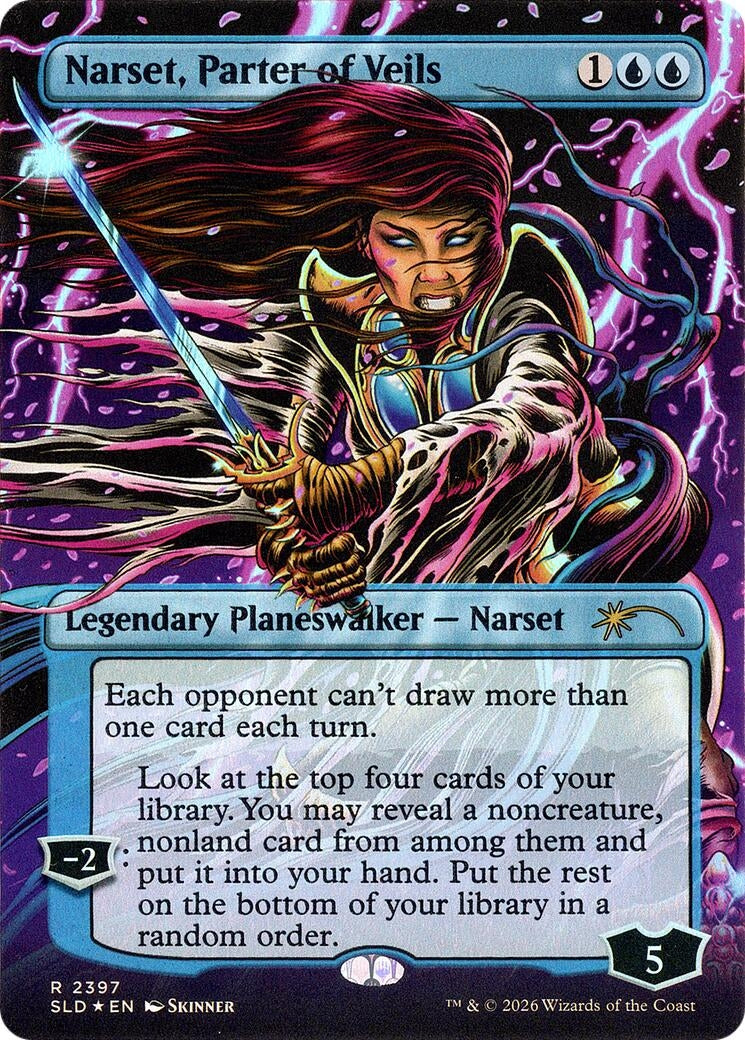 Image for Narset, Parter of Veils (2397) (2397) (Secret Lair Drop Series) - Magic: The Gathering