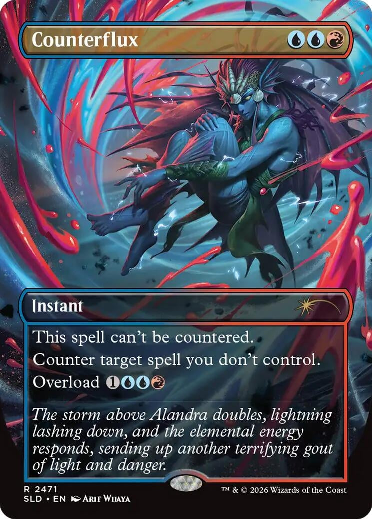 Image for Counterflux (2471) (2471) (Secret Lair Drop Series) - Magic: The Gathering