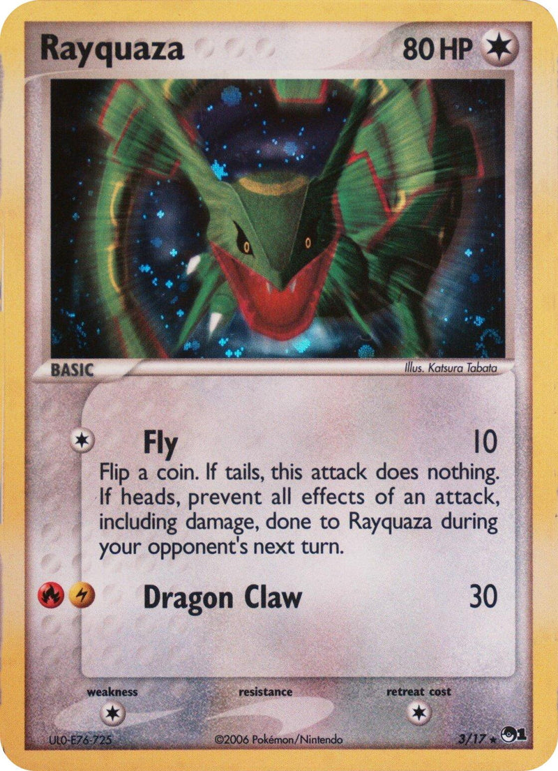 Image for Rayquaza - 003/017 (2006) (003/017) (Blister Exclusives) - Pokemon