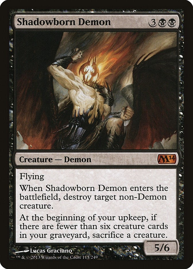 Shadowborn Demon (115) [M14]