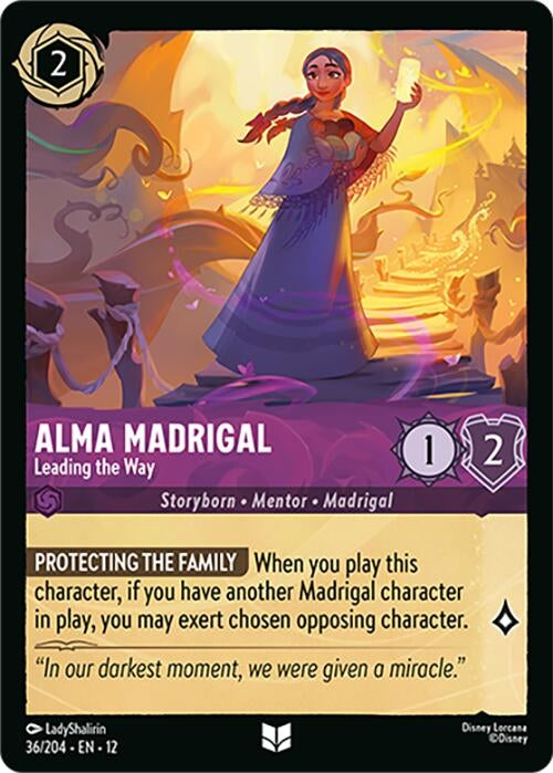Image for Alma Madrigal - Leading the Way (36/204) (Wilds Unknown) - Disney Lorcana