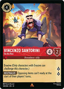 Image for Vincenzo Santorini - On the Run (124/204) (Wilds Unknown) - Disney Lorcana