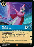 Image for Flora - Strong-Willed Fairy (Foil) (141/204) (Wilds Unknown) - Disney Lorcana