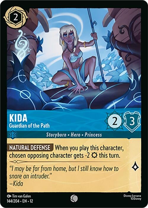 Image for Kida - Guardian of the Path (144/204) (Wilds Unknown) - Disney Lorcana