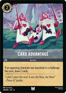 Image for Card Advantage (198/204) (Wilds Unknown) - Disney Lorcana