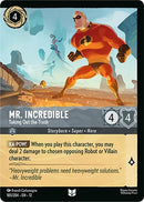 Image for Mr. Incredible - Taking Out the Trash (Foil) (185/204) (Wilds Unknown) - Disney Lorcana