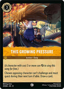 Image for This Growing Pressure (29/204) (Wilds Unknown) - Disney Lorcana