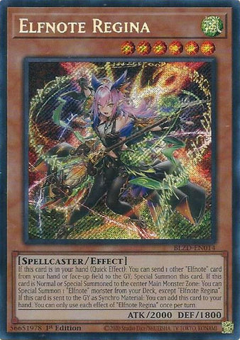 Image for Elfnote Regina (BLZD-EN014) (Blazing Dominion) - YuGiOh