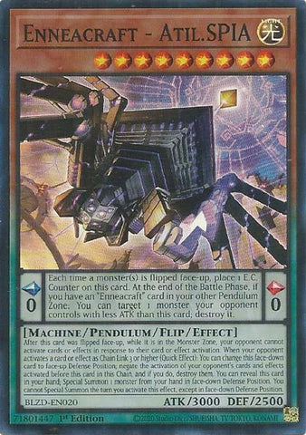 Image for Enneacraft - Atil.SPIA (BLZD-EN020) (Blazing Dominion) - YuGiOh