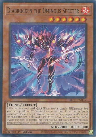 Image for Diabrocken the Ominous Specter (BLZD-EN025) (Blazing Dominion) - YuGiOh
