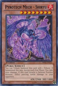 Pyrotech Mech Shiryu (BP02-EN122) [BP02]