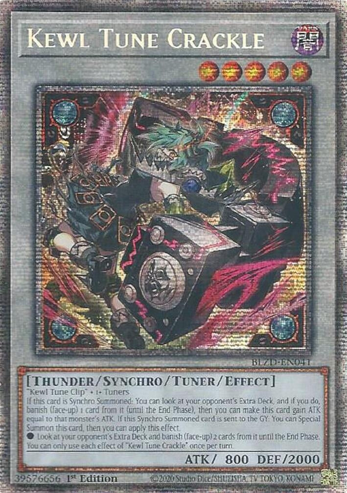 Image for Kewl Tune Crackle (Starlight Rare) (BLZD-EN041) (Blazing Dominion) - YuGiOh