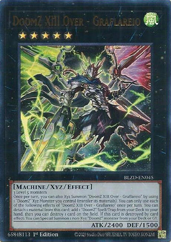 Image for DoomZ XIII Over - Graflareio (BLZD-EN045) (Blazing Dominion) - YuGiOh