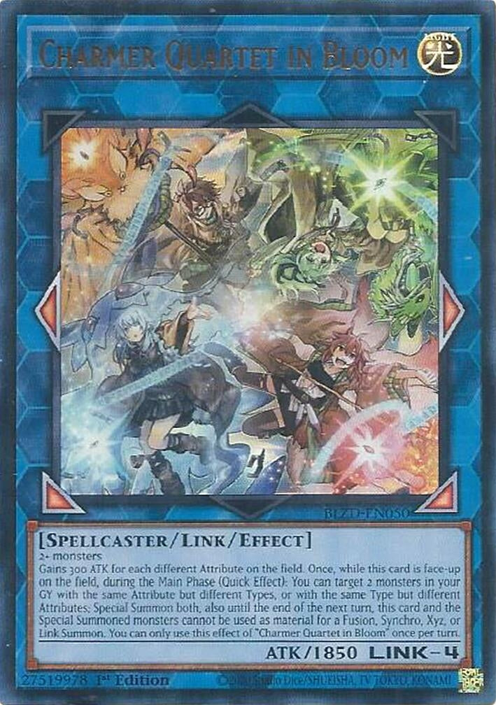 Image for Charmer Quartet in Bloom (BLZD-EN050) (Blazing Dominion) - YuGiOh
