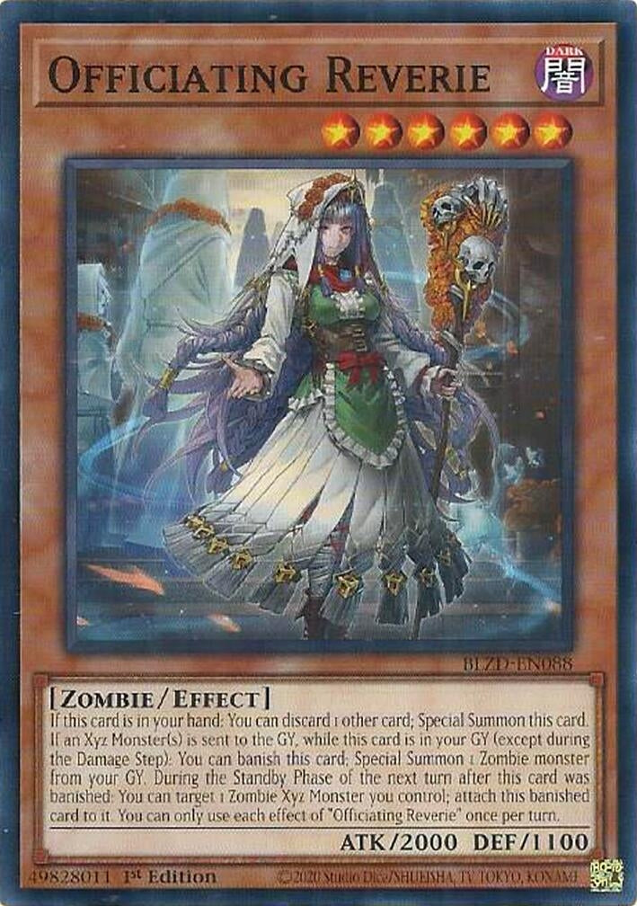 Image for Officiating Reverie (BLZD-EN088) (Blazing Dominion) - YuGiOh