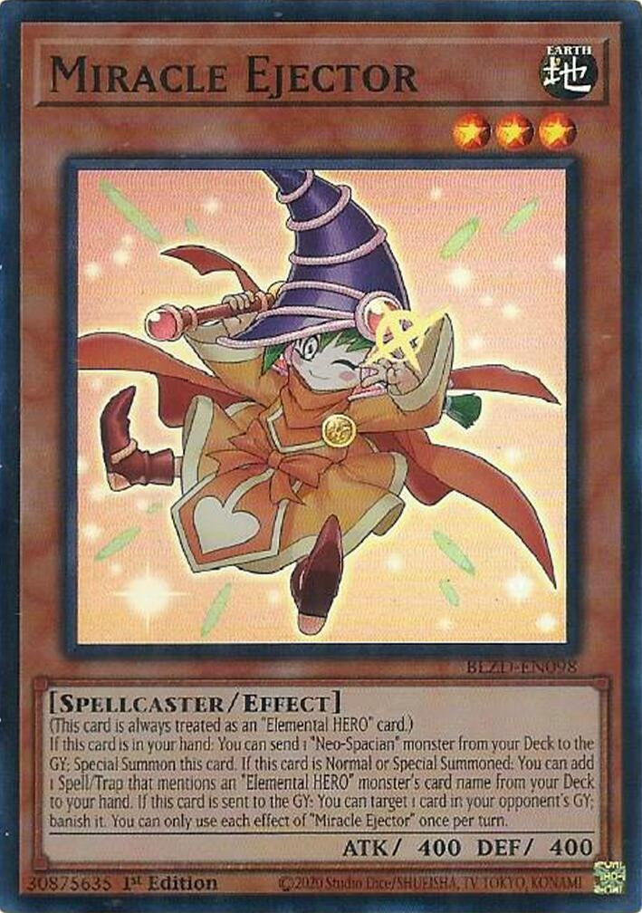 Image for Miracle Ejector (BLZD-EN098) (Blazing Dominion) - YuGiOh