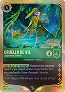 Image for Cruella De Vil - Judgmental Traveler (45) (Disney Lorcana Promo Cards) - Disney Lorcana